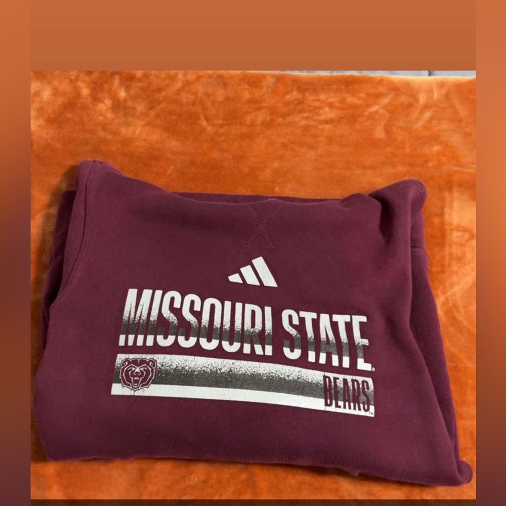 Adidas Maroon Missouri State Bears Sweatshirt